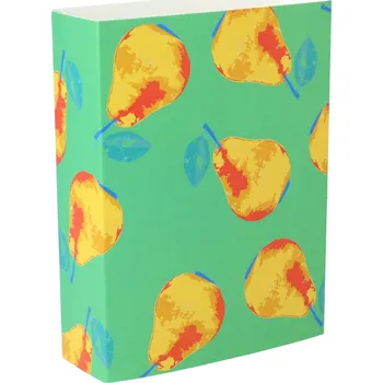 Jednorázové nádobí Reklamní CreaSleeve 247 papírový rukáv na zakázku, bílá