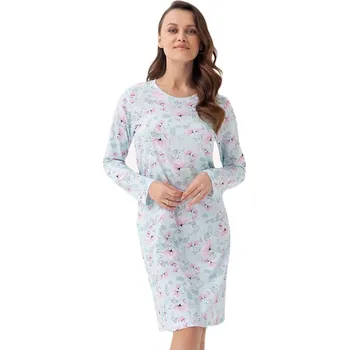 Dámská noční košile Dámská noční košile Luna 200 Z25 mintová XXL Zelená