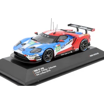 autíčko Ford GT #68 24h Le Mans 2019 J.Hand / D.Muller / S.Bourdais 1:43 Ford GT 3.5L Turbo V6 #68 Le Mans 2019 J. Hand - D. Muller - S. Bourdais - kovový model