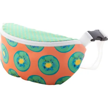 Outdoorové zavazadlo Reklamní CreaWaist RFID ledvinka RPET na zakázku, bílá