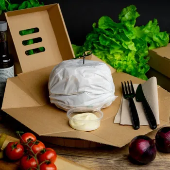 Obal na kolo Toppapír Nepromastitelný papír bílý 35/50cm 10kg