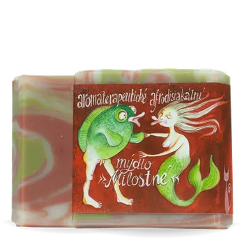 Mýdlo Afrodiziakální mýdlo 90g, Mýdlarna u dvou koček