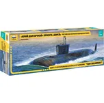 Jaderná ponorka Yury Dolgorukiy 1:350 Zvezda - stavebnice Jaderná ponorka Yury Dolgorukiy - ModelKIT
