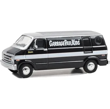 autíčko Dodge B-100 1977 Garbage Pail Kids 1:64 Dodge B-100 Garbage Pail Kids - kovový model auta