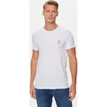 Versace Souprava triček AU10193 1A10011 Bílá Slim Fit S