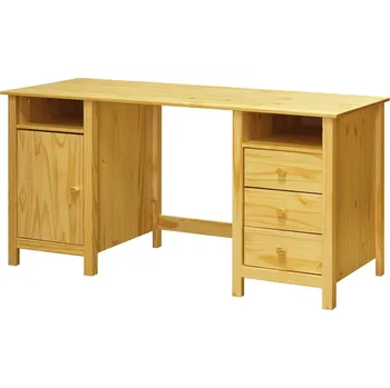 Psací stůl Psací stůl DWAYNE typ 1, masiv borovice + vyzvednutí ZDARMA