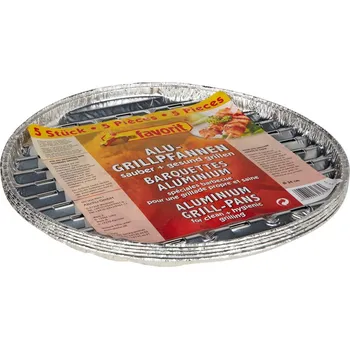 Příslušenství pro gril Grilovací miska kruhová 5 ks