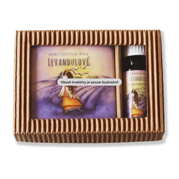 Dárková krabička Dárková krabička na mýdlo a esenciální olej, Mýdlarna u dvou koček