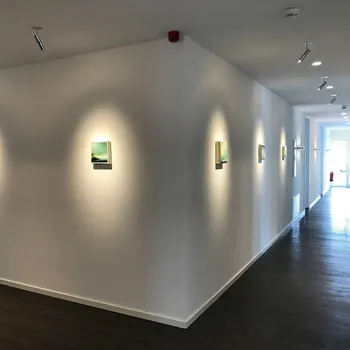 Lampička Egger Licht Egger DLS LED reflektor Zooom XL, povrchová montáž, 3 000K chrom - Stříška - Ø 8 cm, výška 4,5 cm; délka hlavy 18 cm 1 x 4,1 W LED - Doprava zdarma