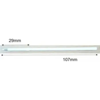 Reklamní Náplň X20, 107mm bílá - 1,0mm, modrá