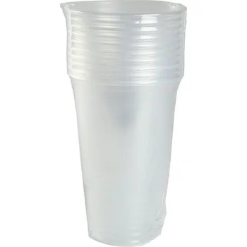 Kelímek 500ml plastový, TRA (10ks)