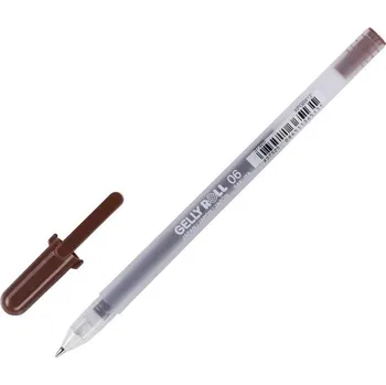 Sakura Gelly Roll BASIC 0,3mm, hnědá