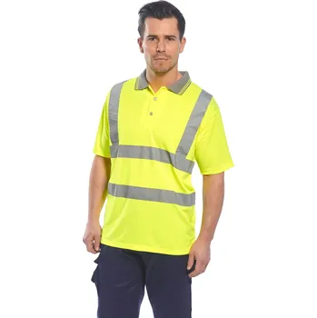 Hi-Vis reflexní polokošile s krátkými rukávy XS - 7XL