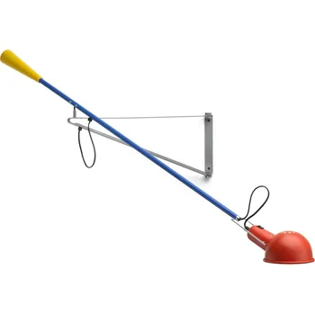 Lampička FLOS 265 Malé nástěnné svítidlo v jasných barvách - Ø stínítka 15,5 cm; délka zadního ramene 59,5 cm; délka kabelu 203 cm vícebarevné 1 x 75 W - Doprava zdarma