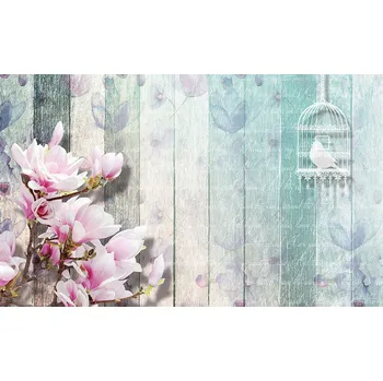 Fototapeta Vliesová obrazová tapeta Květy magnólie 22111, 416 x 254 cm, Photomurals, Vavex