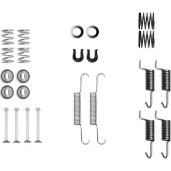 Brzdová čelist Sada příslušenství, parkovací brzdové čelisti TEXTAR 97042500