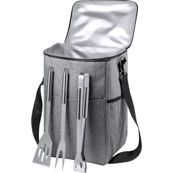 Reklamní Gumbo BBQ sada s chladící taškou, šedá