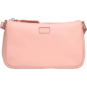 Kabelka Dámská kožená crossbody kabelka Lagen Elara - růžová