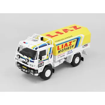 autíčko DeAgostini Škoda LIAZ 100.55 D 1:43 - Legendární náklaďáky PRL-u časopis s modelem #79 Žlutá
