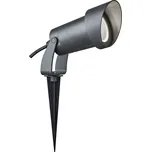 Viokef Projektor Ellis se zapichovacím hrotem - osvětlovací hlava - délka 15,5 cm, Ø 8,6 cm tmavě šedý 1 x 7 W LED