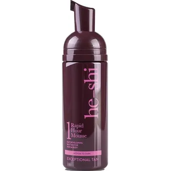 Samoopalovací přípravek He-shi Rapid 1 Hour Mousse samoopalovací pěna 150 ml