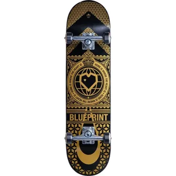 Skateboard Skateboard BLUEPRINT Home Heart V2 8.125" | BLACK-GOLD