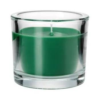 Svíčka Vonná svíčka ve skle MINNESOTA GREEN 9 cm tmavě zelená