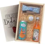 Dárková dřevěná bedna malá – Jsem nejlepší děda na světě