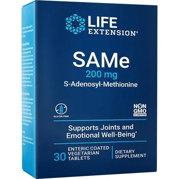 Life Extension SAMe 200 mg (S-denosyl-metionin) (30 Tableta)