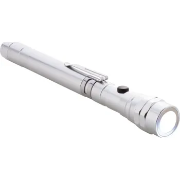 Svítilna Reklamní Giraffe výsuvná baterka, stříbrná