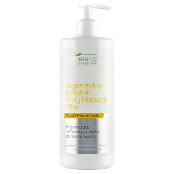 Masážní přípravek Bielenda Professional regenerační a vitamínový tělový masážní olej, 500 ml