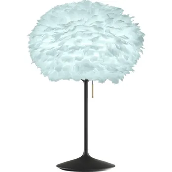 Lampička UMAGE Eos Medium stolní lampa světle modrá/černá - Ø nohy 22 cm světle modrá, černá 1 x 15 W LED - Doprava zdarma