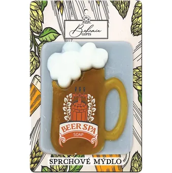 Mýdlo RUČNĚ VYRÁBĚNÉ MÝDLO BEER SPA 85 G - PŮLLITR