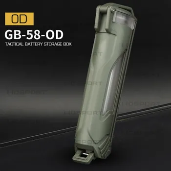 WOSPORT taktický plastový molle box na baterie - Různé barvy Barva: OD Green