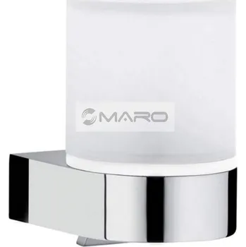 Dávkovač mýdla Keuco Edition 300 Držák s dávkovačem tekutého mýdla 180 ml, sklo matné / chrom, 30052019000