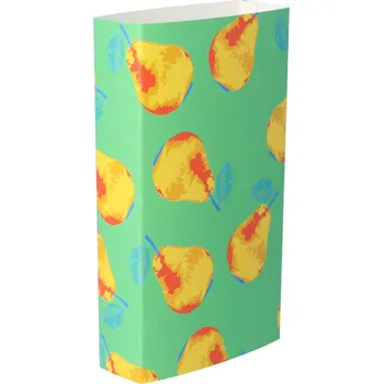 Jednorázové nádobí Reklamní CreaSleeve 153 papírový rukáv na zakázku, bílá