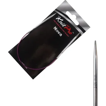 Jehlice Kruhové kovové jehlice KnitPro Nova 25 cm 3 mm