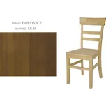 Jídelní židle RUFINA III, masiv borovice/moření: dub + vyzvednutí ZDARMA