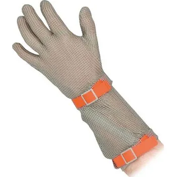 Pracovní oblečení EUROFLEX Řeznická rukavice dlouhá levá XL oranžová
