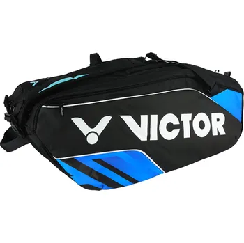 Taška na rakety Victor Doublethermobag BR9213 Black/Blue