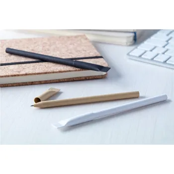 Reklamní Papyrus recyklované papírové kuličkové pero, přírodní