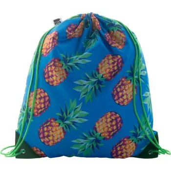 Městský batoh Reklamní CreaDraw Plus RPET vak na stahování šňůrkou na zakázku, zelená