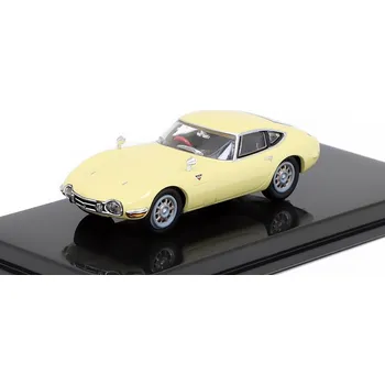 autíčko Toyota 2000 GT Coupe 1967 žlutá 1:87 - Ricko Toyota 2000GT Coupe 1967 - model auta