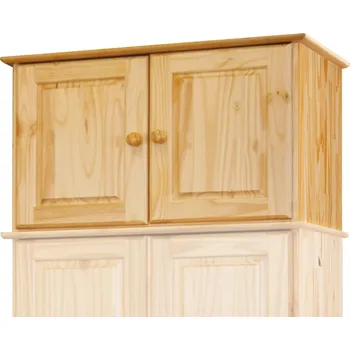 Šatní skříň Nástavec skříně LONKA, masiv borovice + vyzvednutí ZDARMA