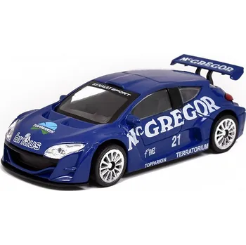 autíčko Renault Megane V6 #21 Team Mc-Gregor 2009 1:43 Renault Megane V6 ?21 Trophy Team McGregor Winner World Series 2009 M. Verschuur - kovový model auta
