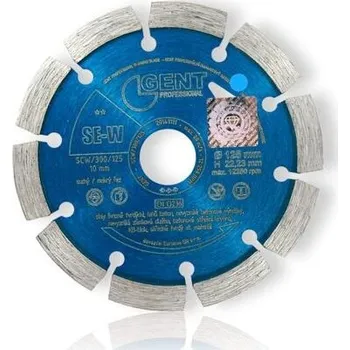 Řezný kotouč GENT diamantový kotouč 150mm, SCW/300/150/22,2, SE-W 150mm, cihly, lehčí beton, nevyzrálý beton