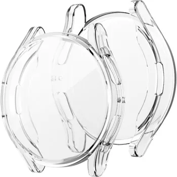 Příslušenství k chytrým hodinkám VSECHNONAMOBIL 81143 TPU FULL COVER Kryt pro Samsung Galaxy Watch 7 40mm průhledný