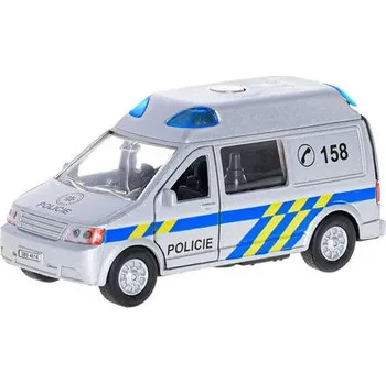 autíčko Kids Globe Traffic Policie CZ 14cm kov