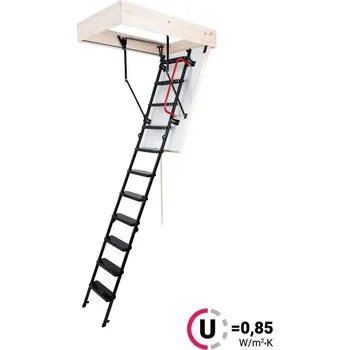 Schodiště Půdní schody OMAN SOLID EXTRA 120X55