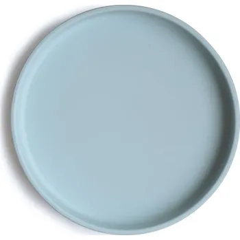 MUSHIE Classic silikonový talíř s přísavkou Powder Blue